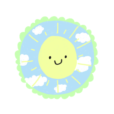 sticker: happy sunny